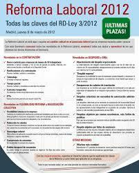 REFORMA LABORAL 2012