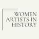 Wah women artists in history logo