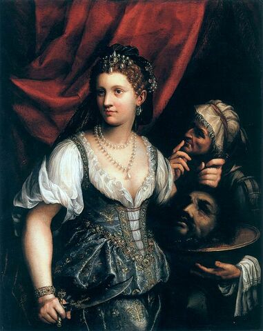 1596_Galizia, Fede_Judith with the head of Holofernes