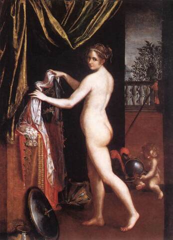 1613_Fontana, Lavinia_Minerva Dressing
