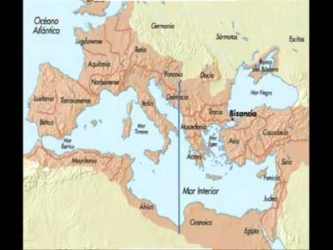 División del Imperio Romano