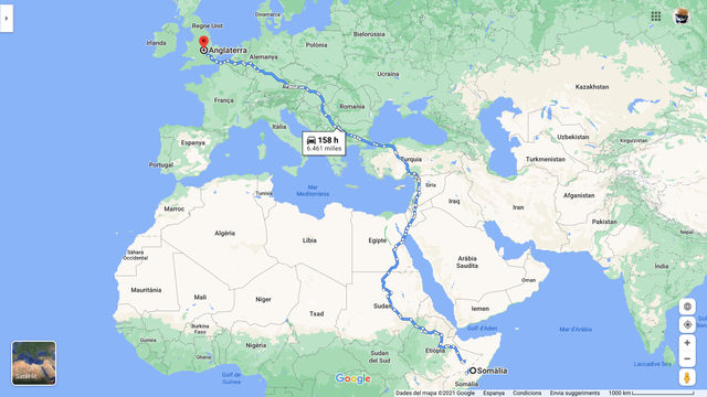 Desde que la Hodan se n'ha anat de casa, l'Alí i jo parlem del futur...