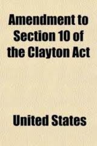 clayton act