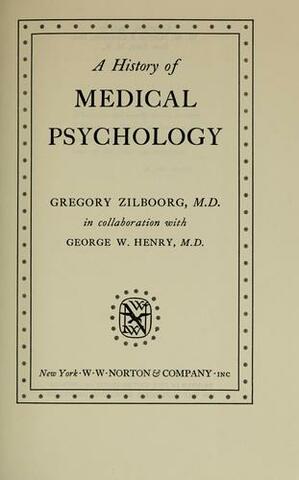 Gregory Zilboorg y George Henry