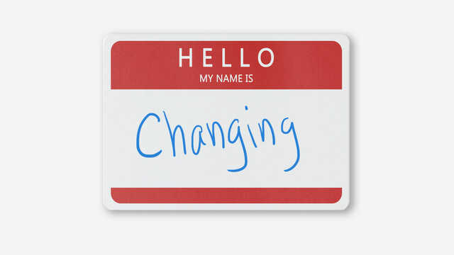 Névváltás