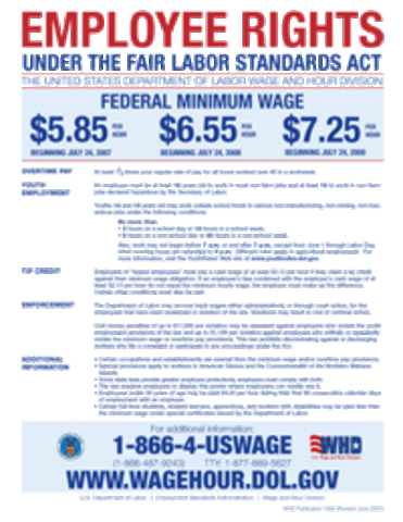fair labor standards act