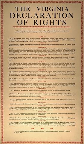 Declaración de los derechos de Virginia
