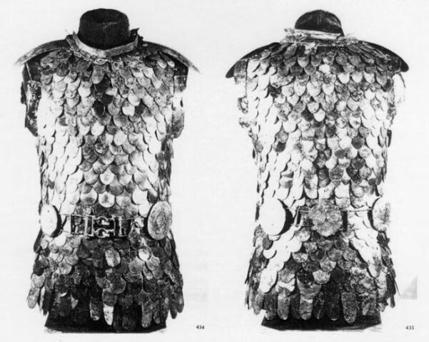 Lorica Hamata y Lorica Segmentata