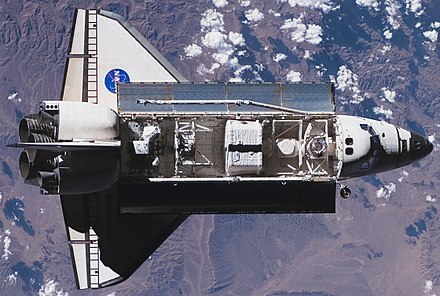 Transbordador espacial Endeavour.