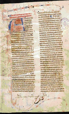 Primer registro del castellano