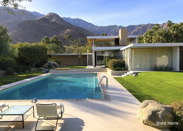 Kaufmann Desert House por Richard Neutra.(Residencia de Vacaciones).