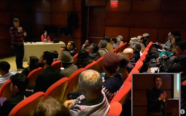 Conferencia en la universidad Gallagert