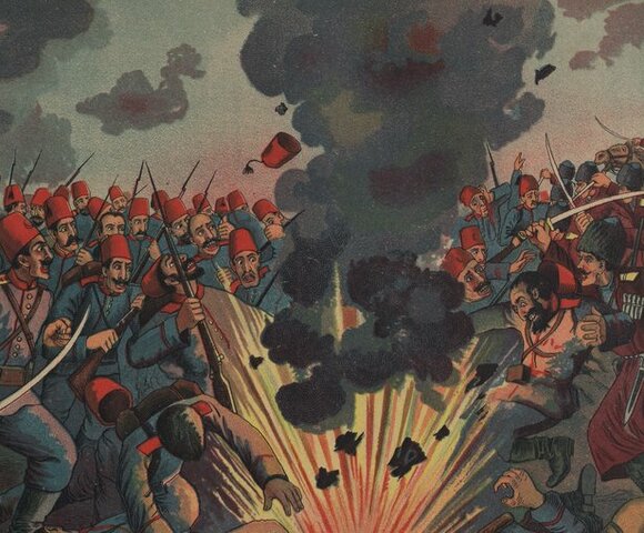 Derrota de Rusia a los Turcos