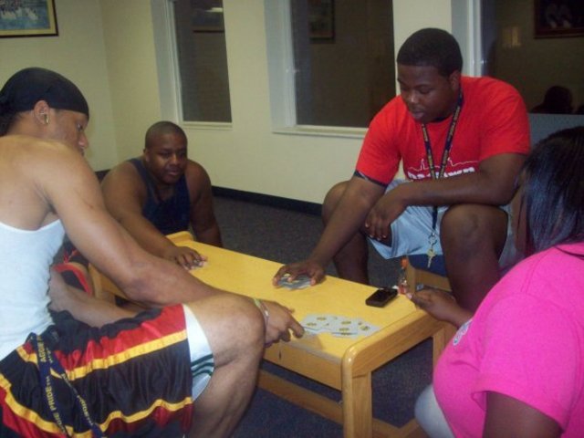 The first friends I met in college.