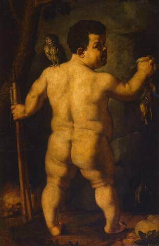 Double portrait du main Morgante - Agnolo Bronzino