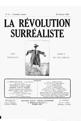 La Revolución Surrealista.