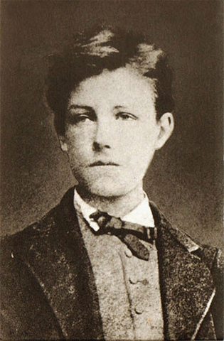 Arthur Rimbaud. (1854-1891).