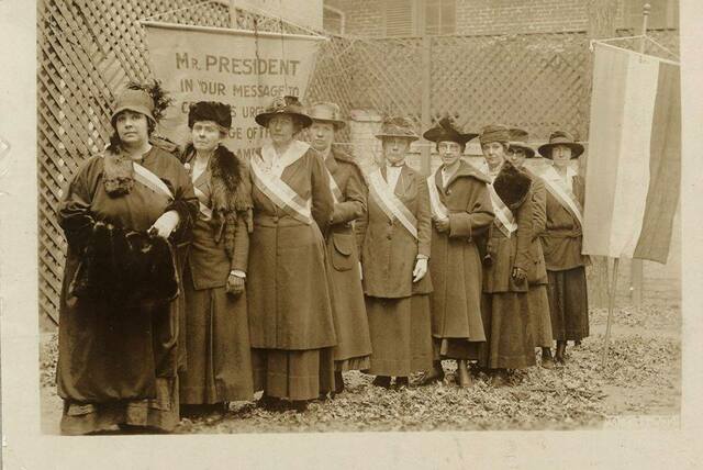 arresting the suffragettes
