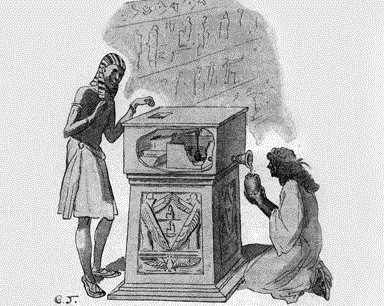 La primera máquina expendedora de la historia