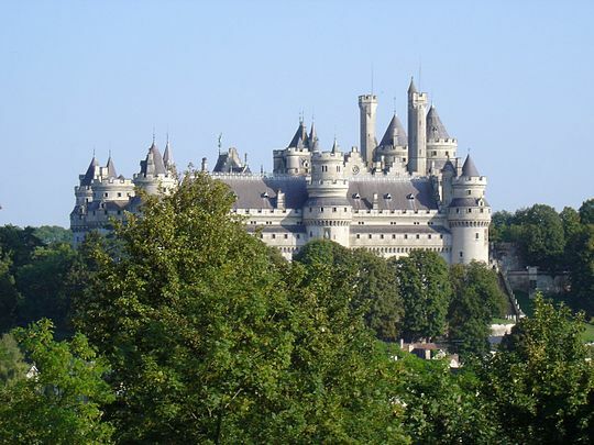 Castillo de Pierrefonds.