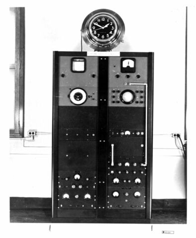 First atomic clock