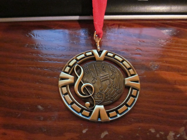 Won First Place in Music Festival