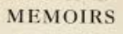 Memoirs