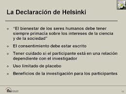 Declaración de Helsinki