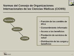 Revisión de Normas CIOMS OMS