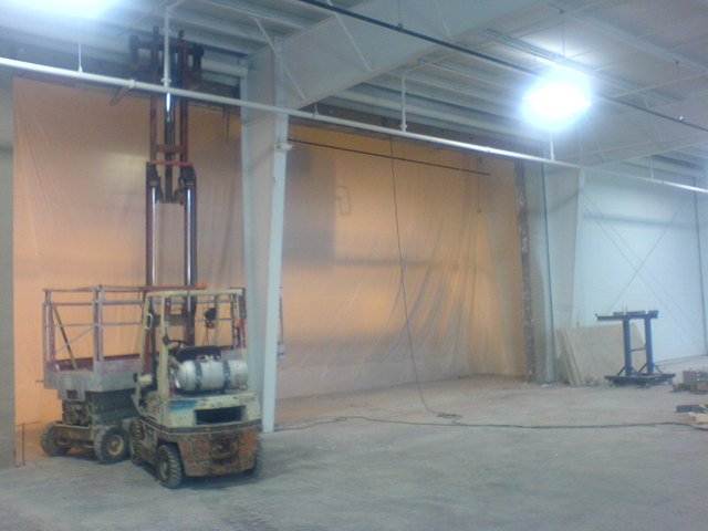 Additional walls removed