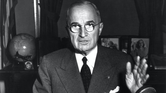 Truman orders U.S. military intervention in Korea,