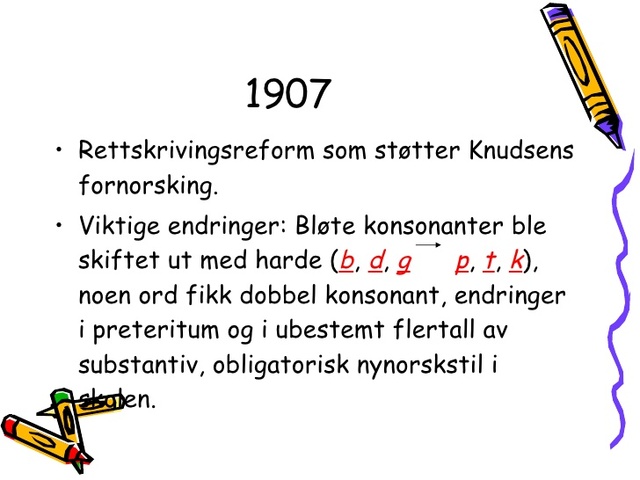 Rettskrivingsreform