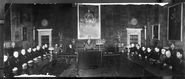 il Gran Consiglio del Fascismo votò un ordine del giorno