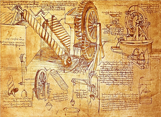 surgen los apuntes de cocina de Da Vinci