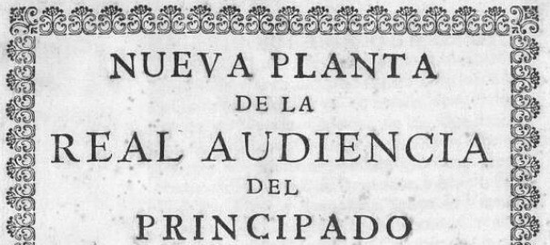 Decret de Nova planta del Regne de València