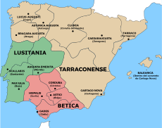 Reorganización del imperio en Hispania