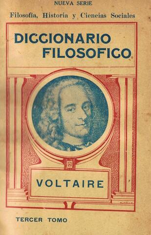 Voltaire: Filosofia hiztegia.