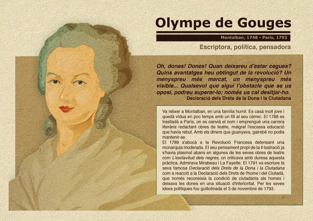 Declaració dels Drets de la Dona i de la Ciutadana d'Olympe de Gouges