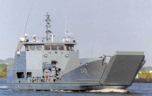 Buque desembarco anfibio