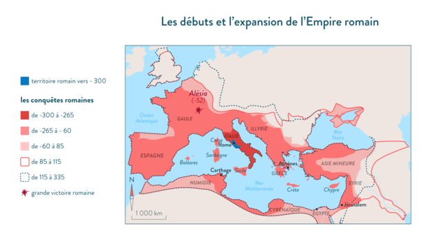 Debut de l'Empire romain