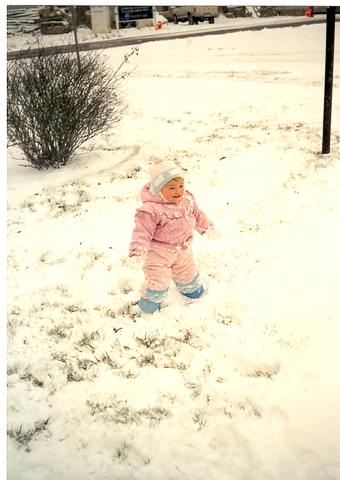 I was overwhelmed by the amount of snow!! But it was so much fun!