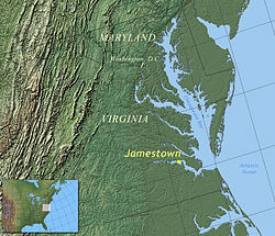 Jamestown Colony founded in Virginia (joint-stock company) to “get rich quick”
