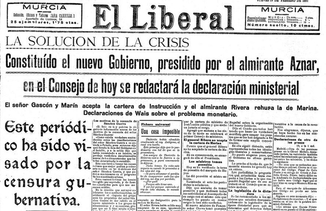 Dimisión de Berenguer