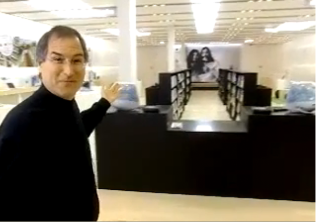 The First iPod and Retail Store