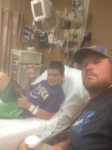 When I Got Stitches In my Foot