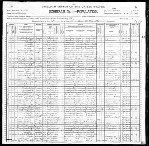 1900 US Census