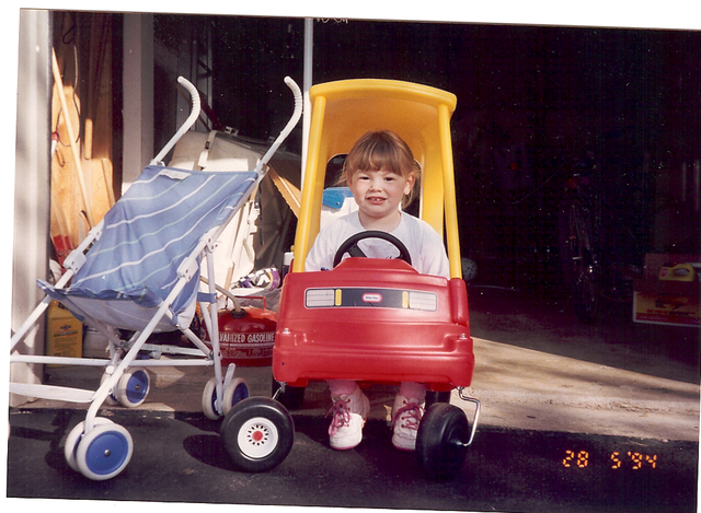 My very first car at 3 1/2