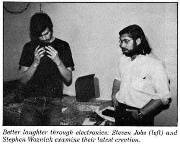 Steve Jobs meets Steve Wozniak
