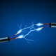 Depositphotos 10827891 stock photo electric cord with electricity sparkls