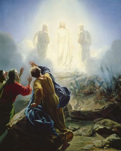 PINTURA: La Transfiguración de Cristo